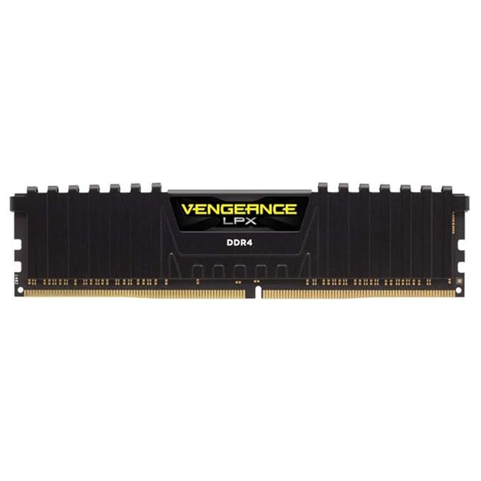 Corsair Vengeance LPX 16GB (1x16GB) DDR4 3200MHZ UDIMM C16 Desktop RAM Memory Module Black