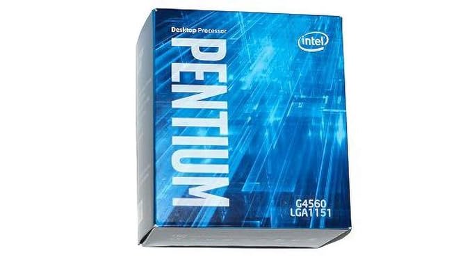 Intel G4560 Pentium Processor LGA1151 (3.5 GHZ,3MB Cache)