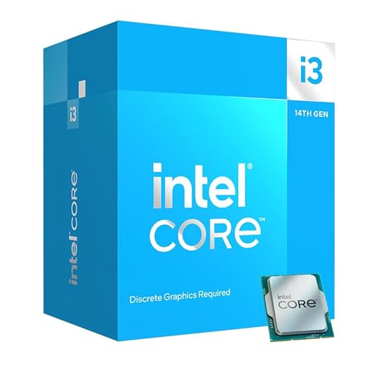 Intel Core i3-14100F FC-LGA16A Desktop Processor 4 Cores (4 P-Cores + 0 E-Cores) Up to 4.7 Ghz