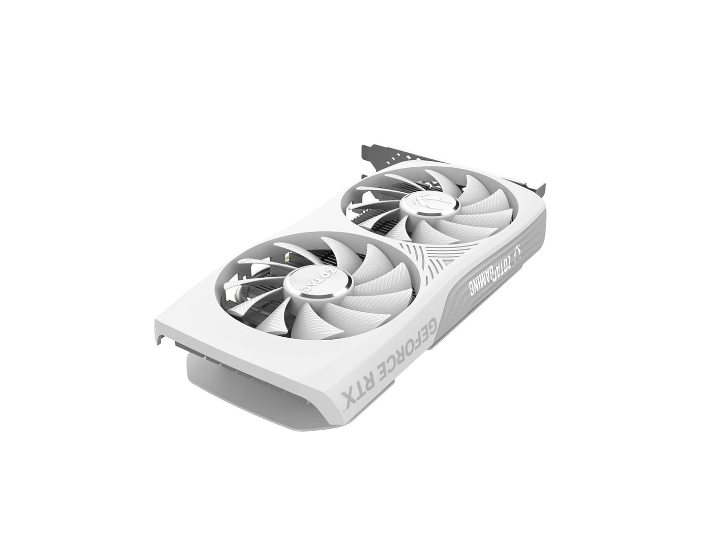 ZOTAC Gaming GeForce RTX 4060 Twin Edge OC 8GB GDDR6 White Edition 128bit PCIe 4.0 with 2490Mhz Boost Clock, Ray Tracing Performance & 5 Years Warranty