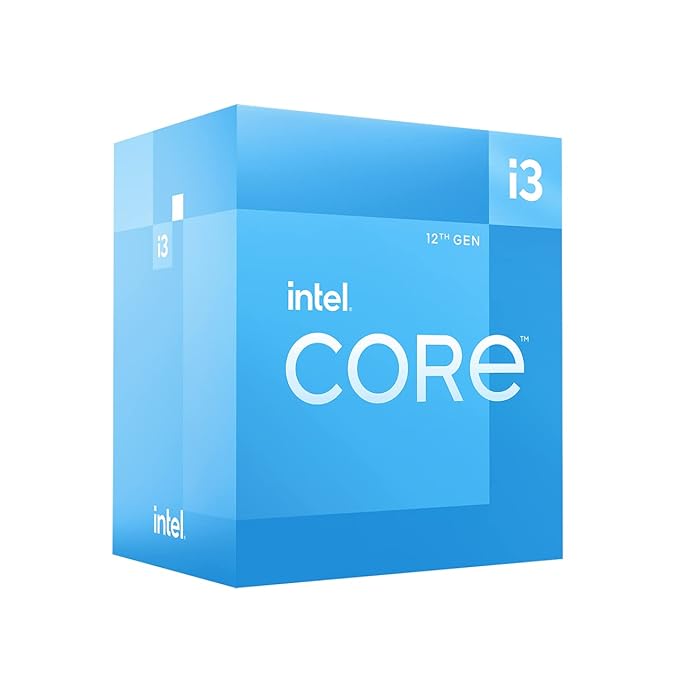 Intel ® Core i3-12100 Processor 12M Cache, up to 4.30 GHz LGA1700 Socket