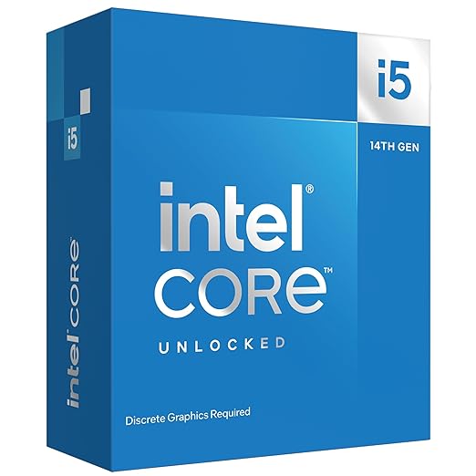 Intel® Core™ i5-14600KF New Gaming Desktop Processor 14 cores (6 P-cores + 8 E-cores)