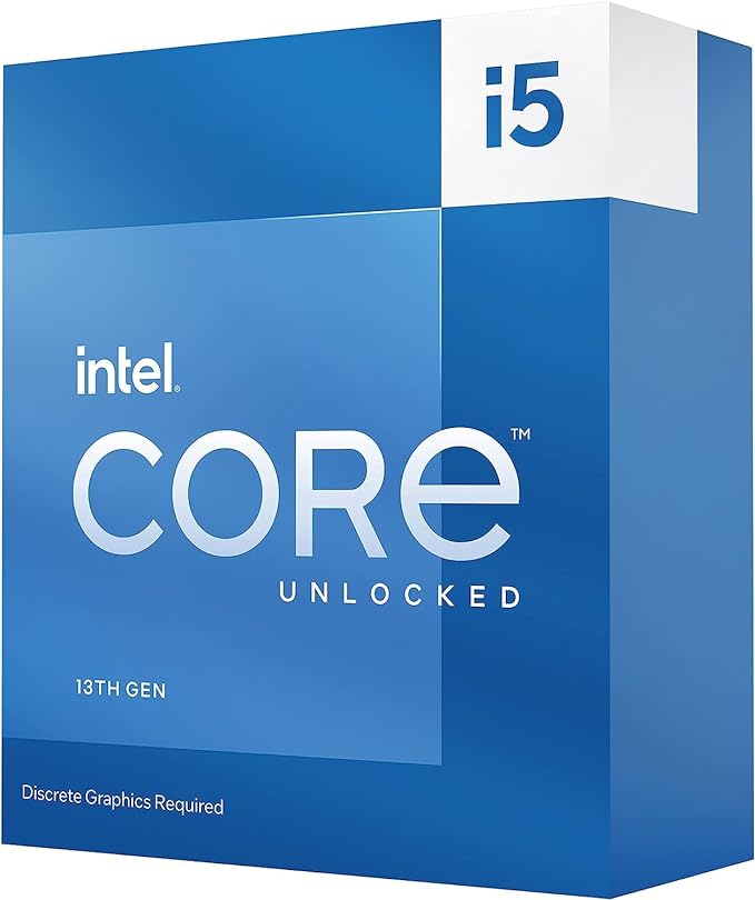 Intel Core i5-13600KF Desktop Processor 14 cores (6 P-cores + 8 E-cores) 24M Cache, up to 5.1 GHz' LGA 1700