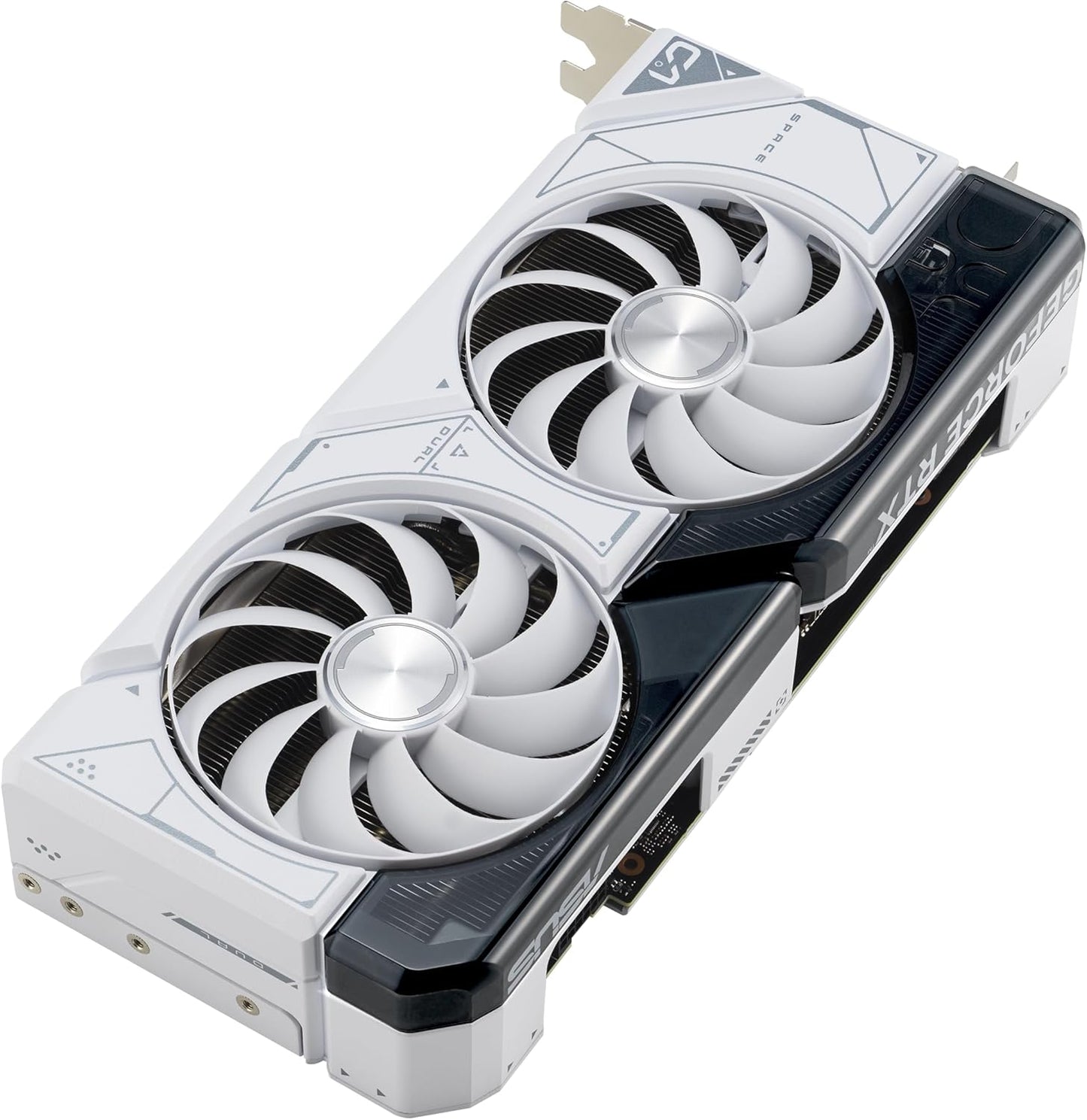 ASUS Dual GeForce RTX™ 4070 Super White Edition (PCIe 4.0, 12GB GDDR6X, DLSS 3, HDMI 2.1a, DisplayPort 1.4a, 2.56-Slot Design, Axial-tech Fan Design, Auto-Extreme Technology, and More)