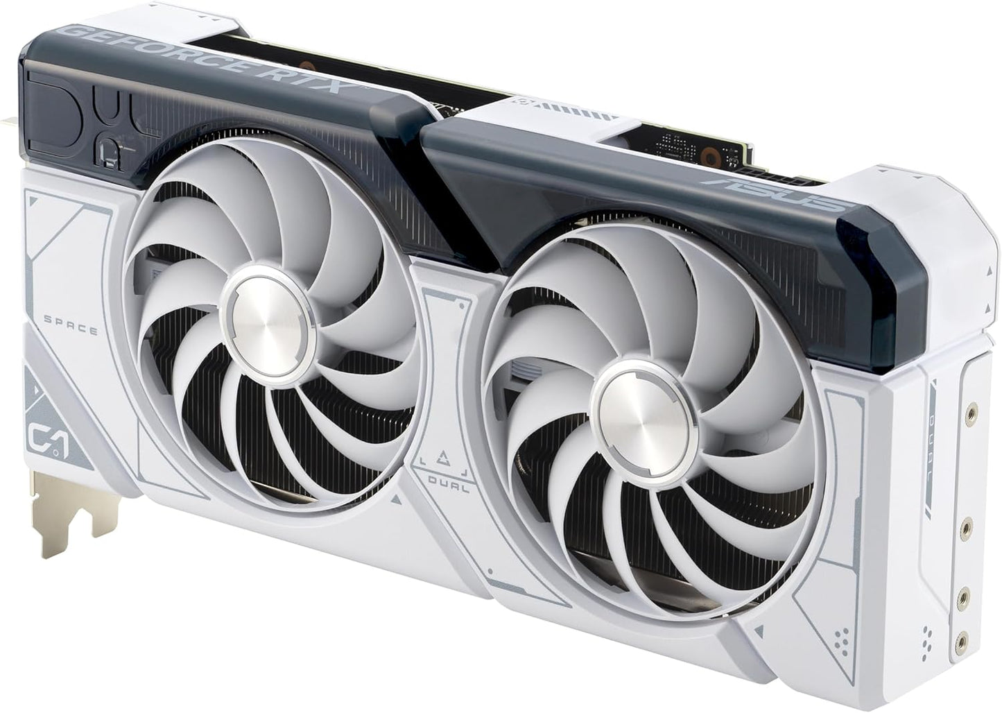 ASUS Dual GeForce RTX™ 4070 Super White Edition (PCIe 4.0, 12GB GDDR6X, DLSS 3, HDMI 2.1a, DisplayPort 1.4a, 2.56-Slot Design, Axial-tech Fan Design, Auto-Extreme Technology, and More)