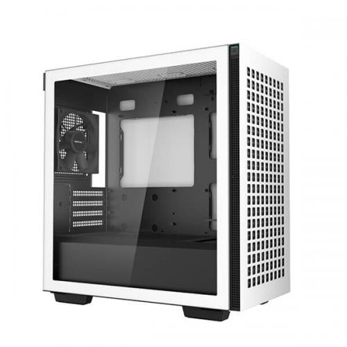 DeepCool CH370 White (M-ATX) Mini Tower Cabinet (White)